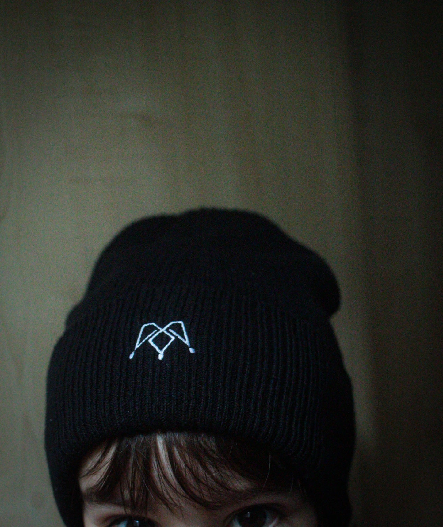 Organic ribbed beanie
