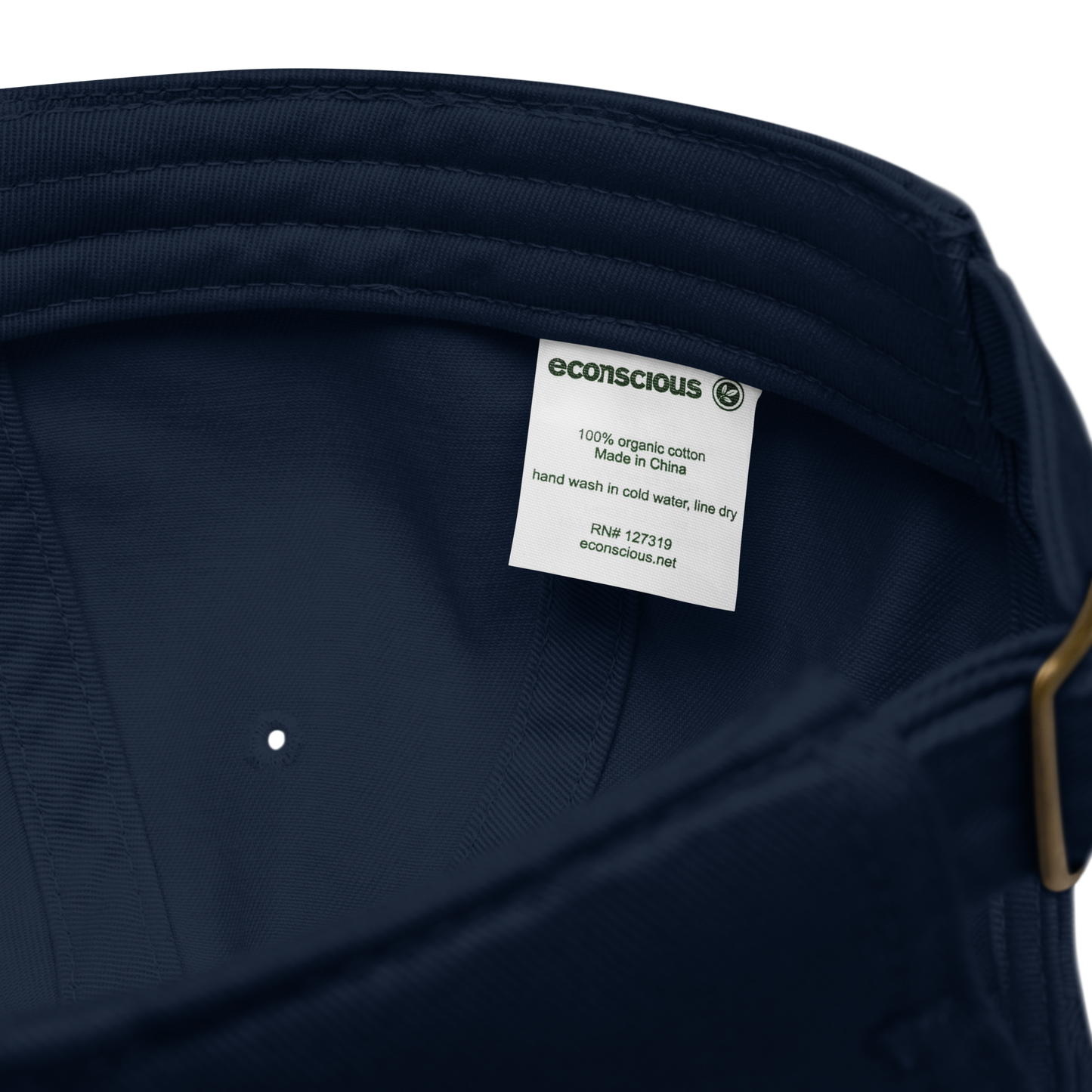 Navy blue organic dad hat