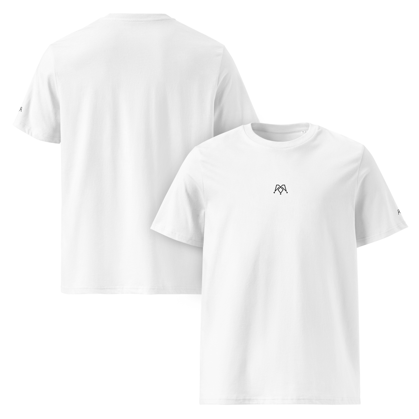 White Unisex Organic Tee