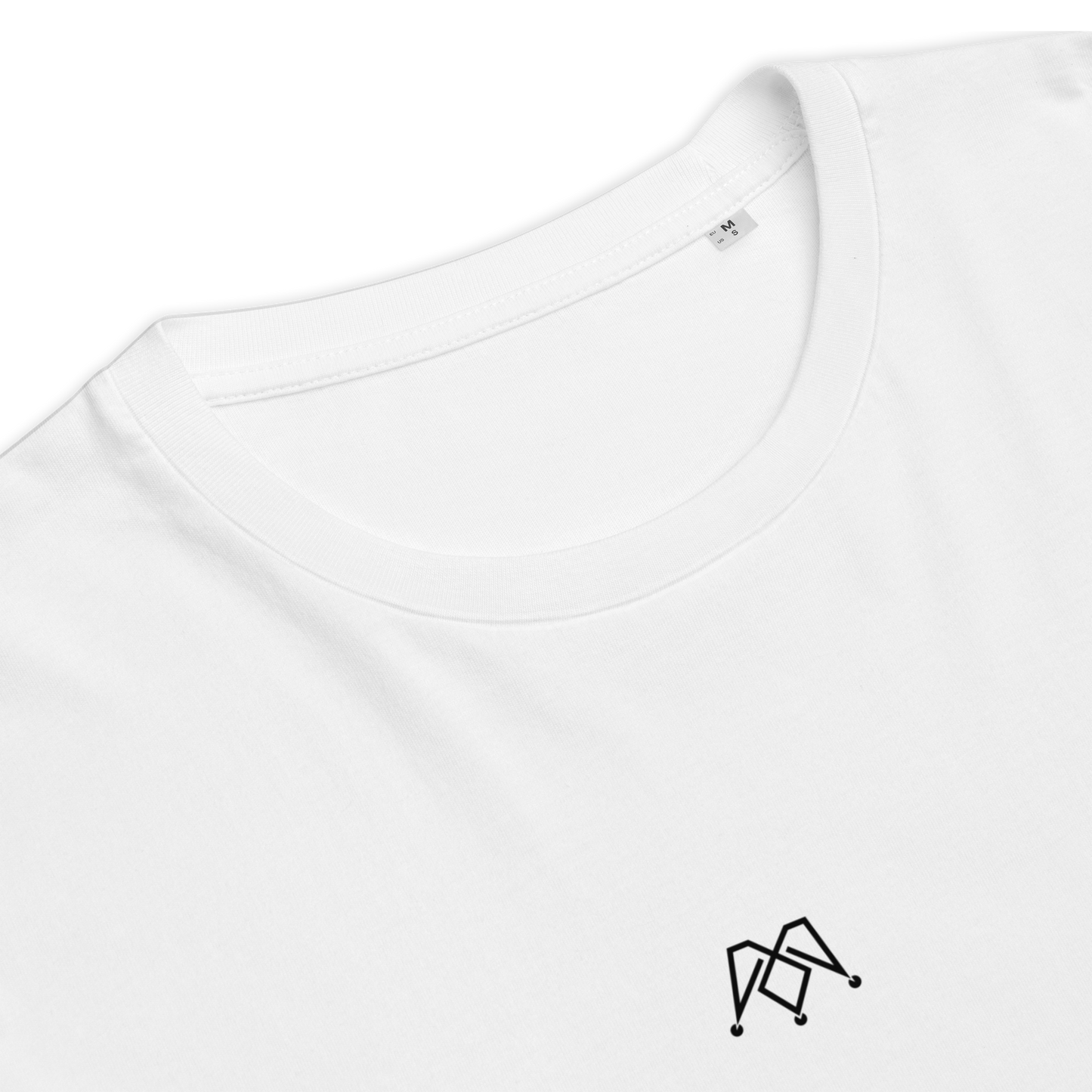 White Unisex Organic Tee