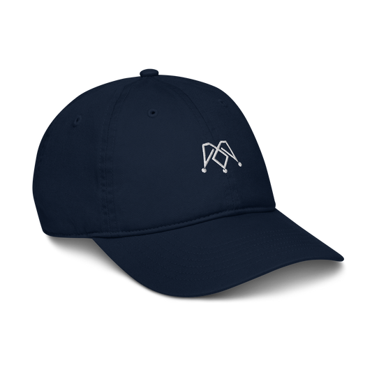Navy blue organic dad hat