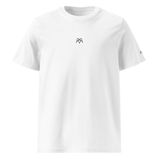 White Unisex Organic Tee